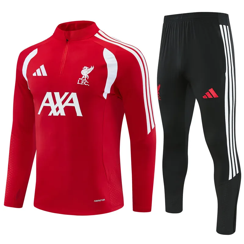 2026-27 Liverpool Red Half-Zip Training Kit