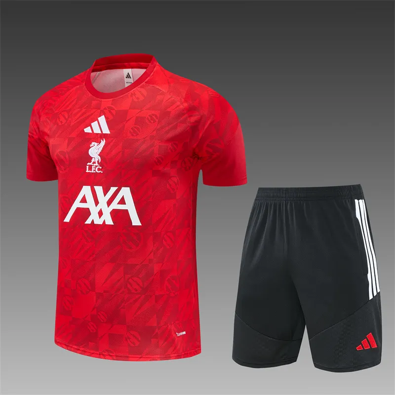 2026-27 Liverpool Red Short-Sleeve Training Kit