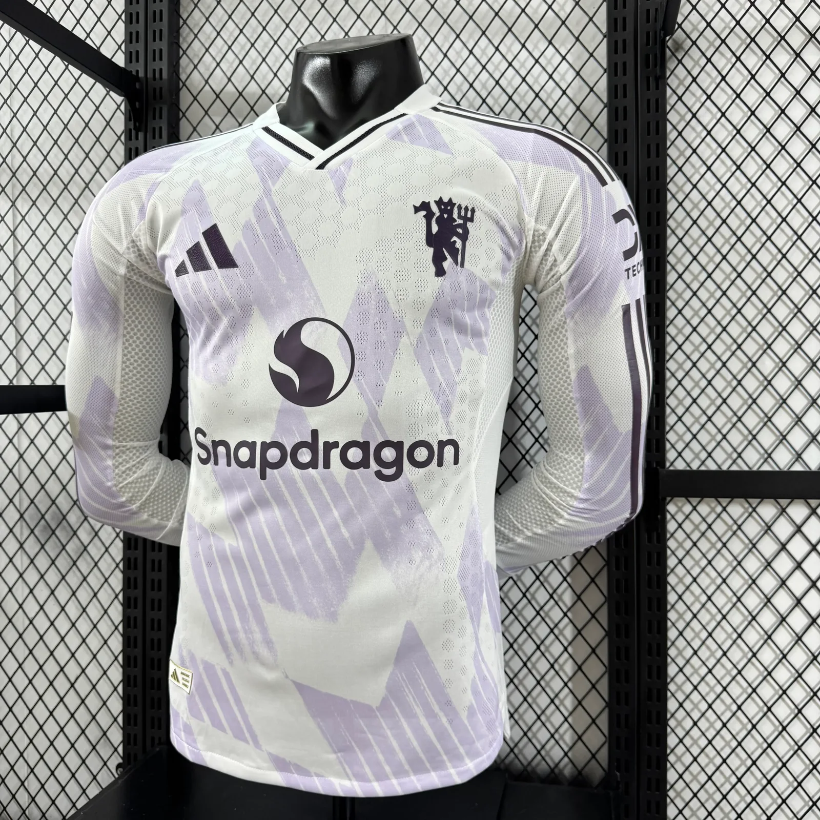 2025-26 Manchester City Away Long-Sleeve Jersey – Player Version