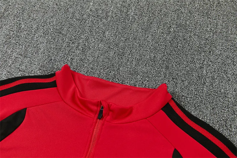 2026-27 Manchester United Red Half-Zip Training Jersey