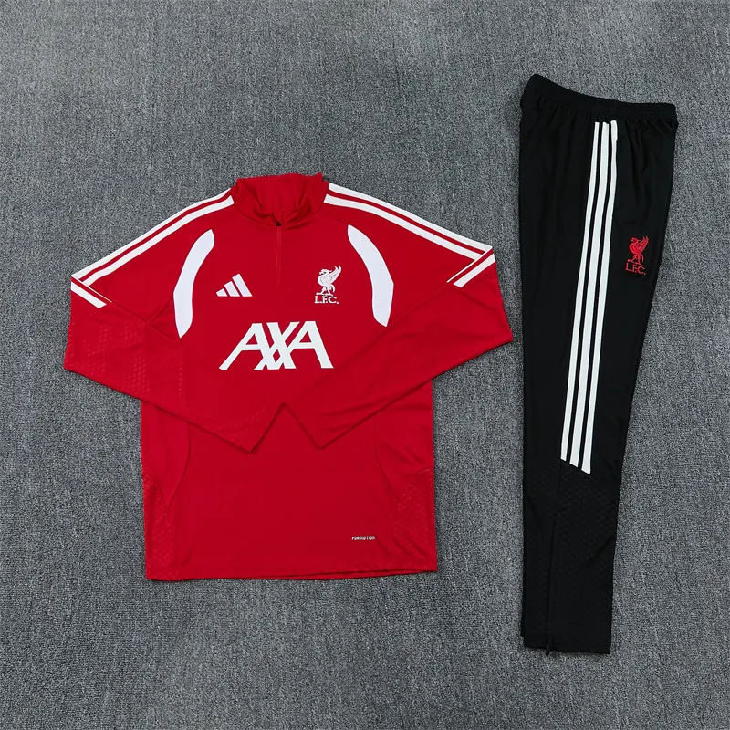2026-27 Liverpool Red Half-Zip Training Kit
