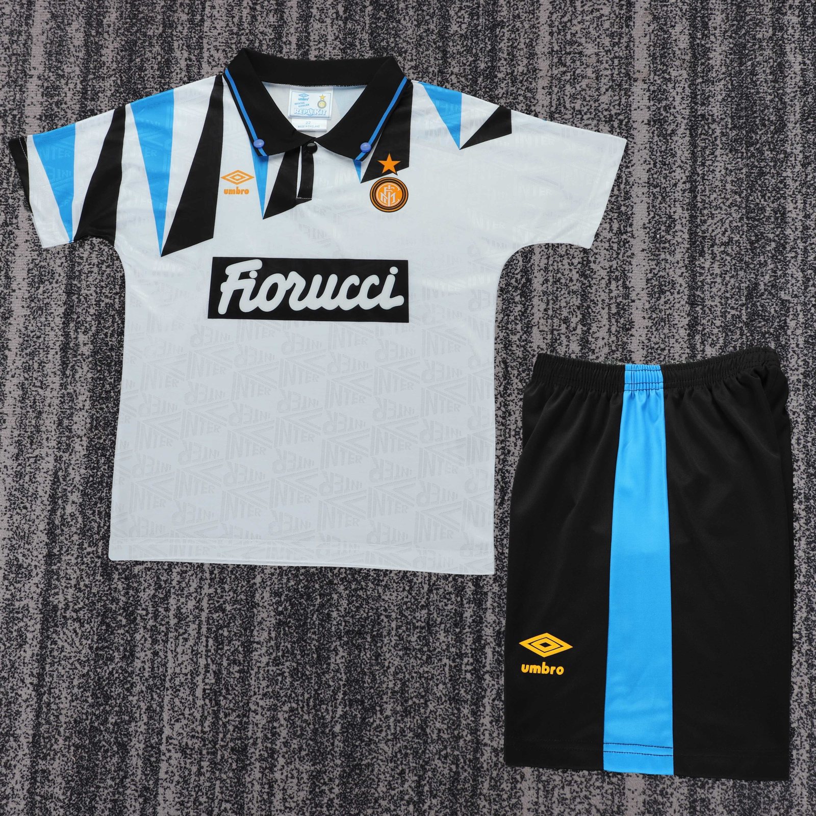 1992-93 Inter Milan Retro Away Jersey - Kids'