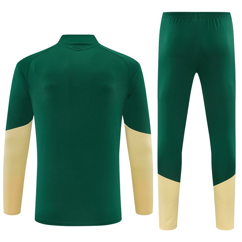 2026-27 Real Madrid Green Half-Zip Training Jersey