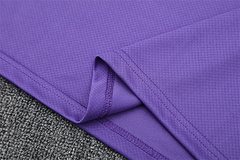 2025-26 Atletico Madrid Purple Short Sleeve Training Jersey