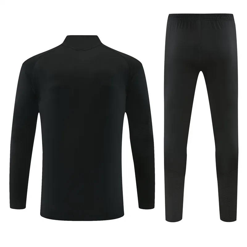 2026-27 Real Madrid Black Half-Zip Training Jersey