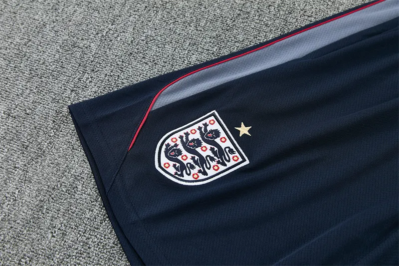 2026-27 Season England Royal Blue Short-Sleeve Training Jersey