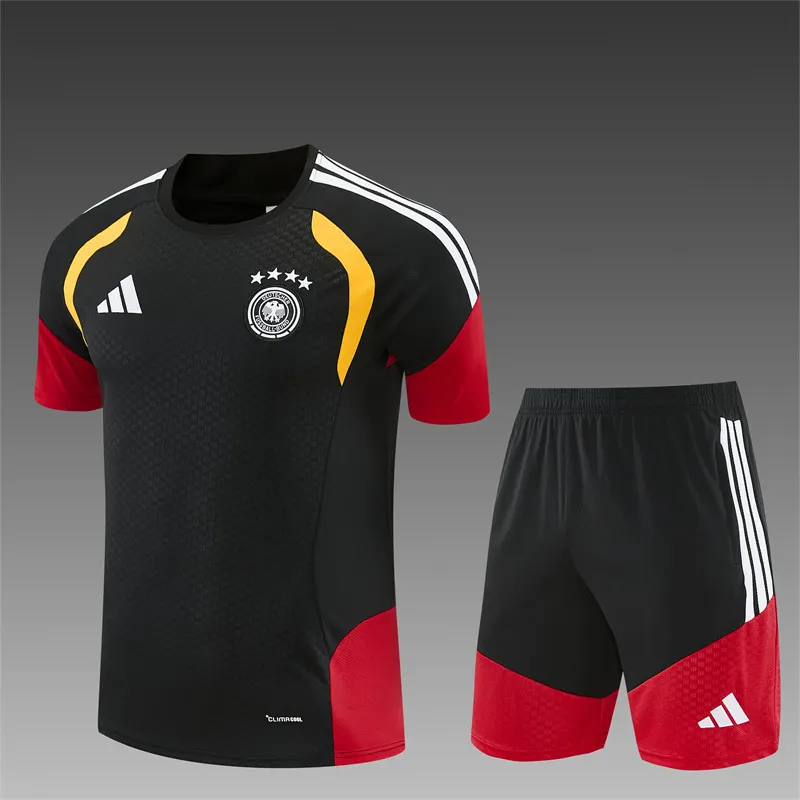 2026-27 Germany Black Short-Sleeve Training Jersey