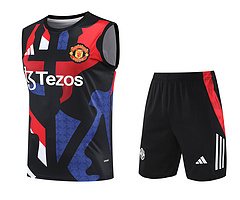 2025-26 Manchester United training vest jersey