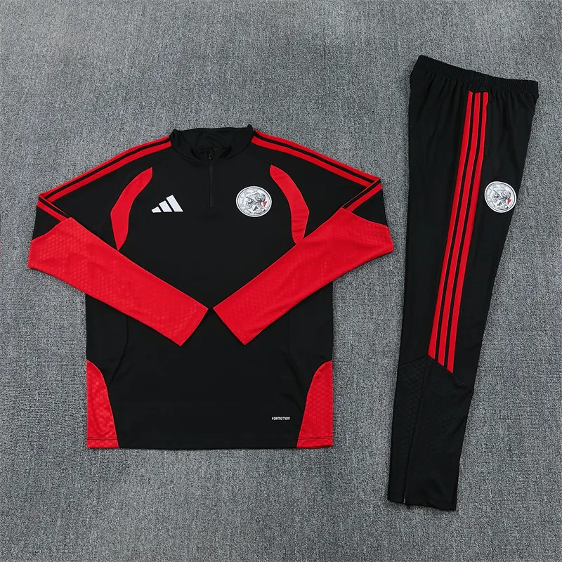 2026-27 Ajax Black Half-Zip Training Jersey