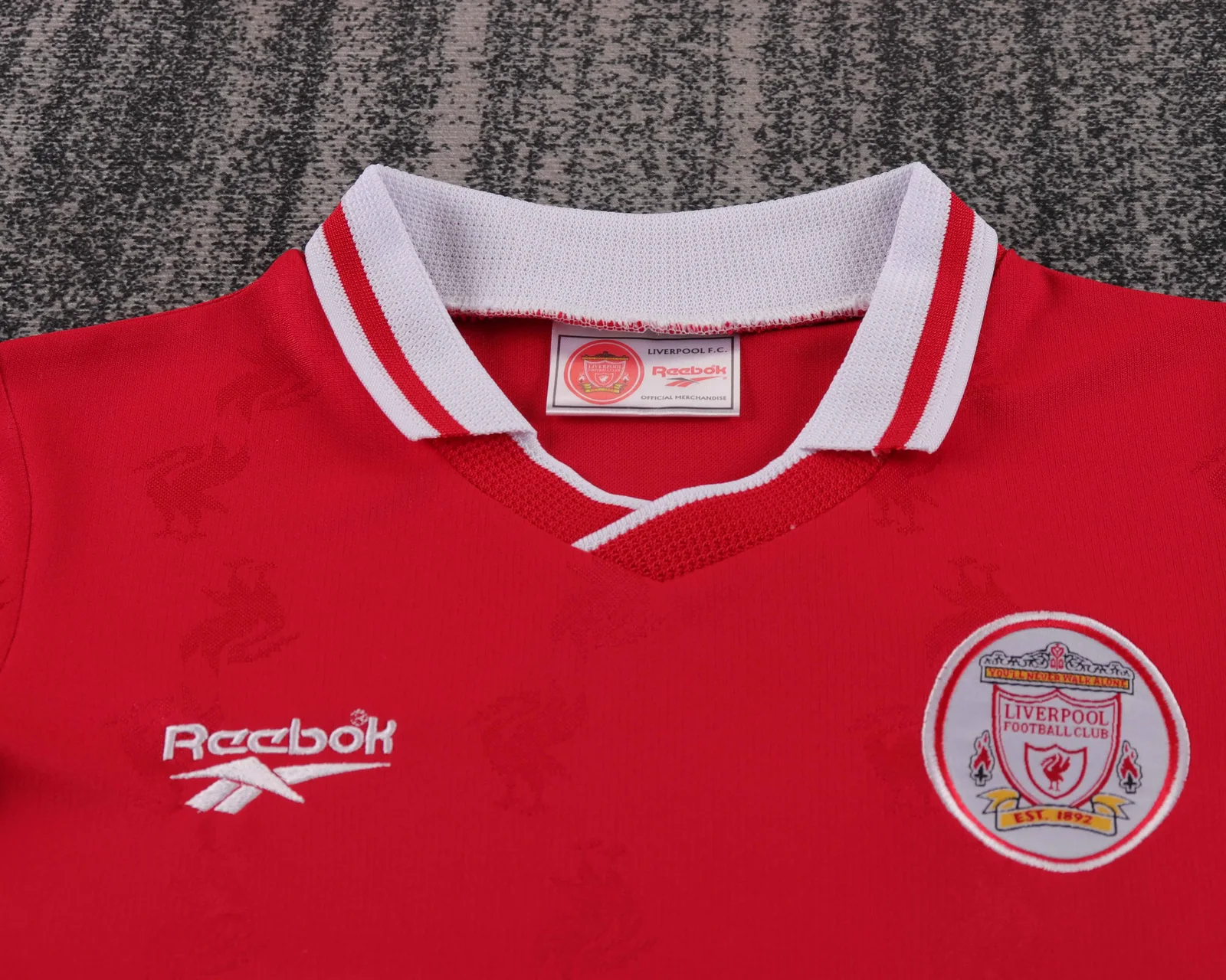 1996-97 Liverpool Home Retro Shirt - Kids