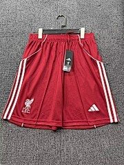 2025-26 Liverpool Home Shirt Shorts