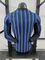 2025-26 Inter Milan Home Long-Sleeve Jersey – Player Version