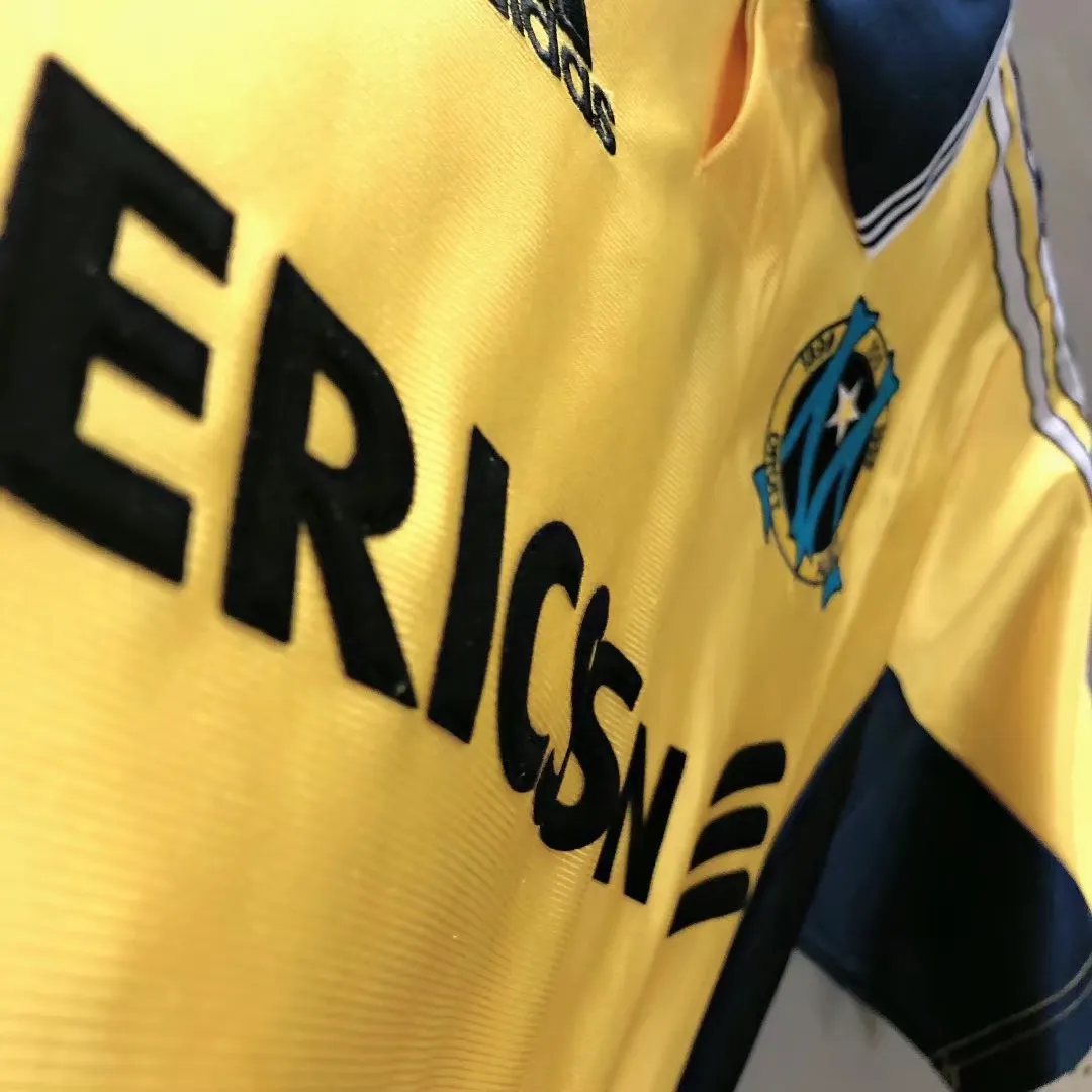 1998-99 Marseille gold vintage away jersey