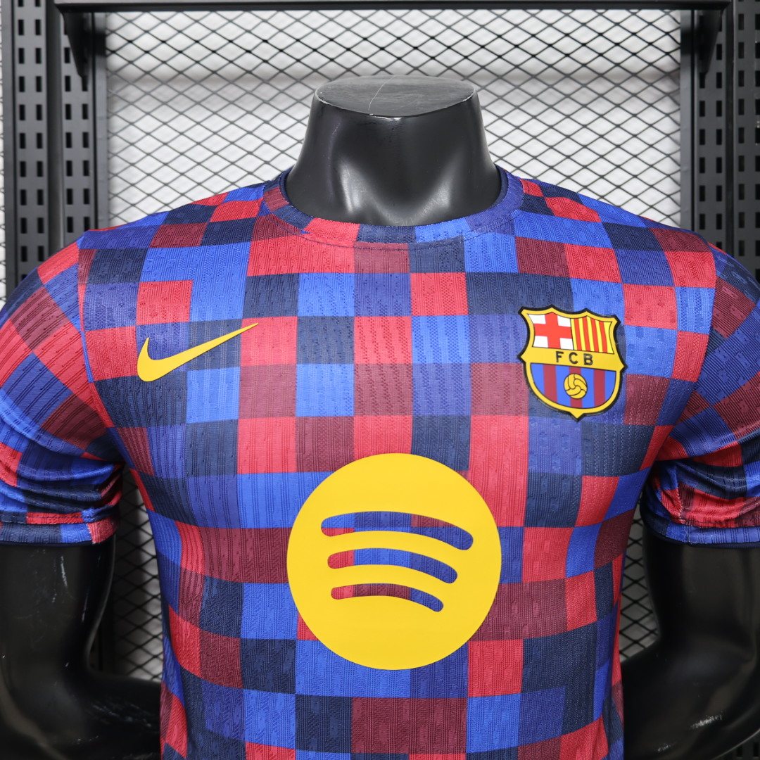 2026-27 Barcelona Pre-Match Jersey – Player Version