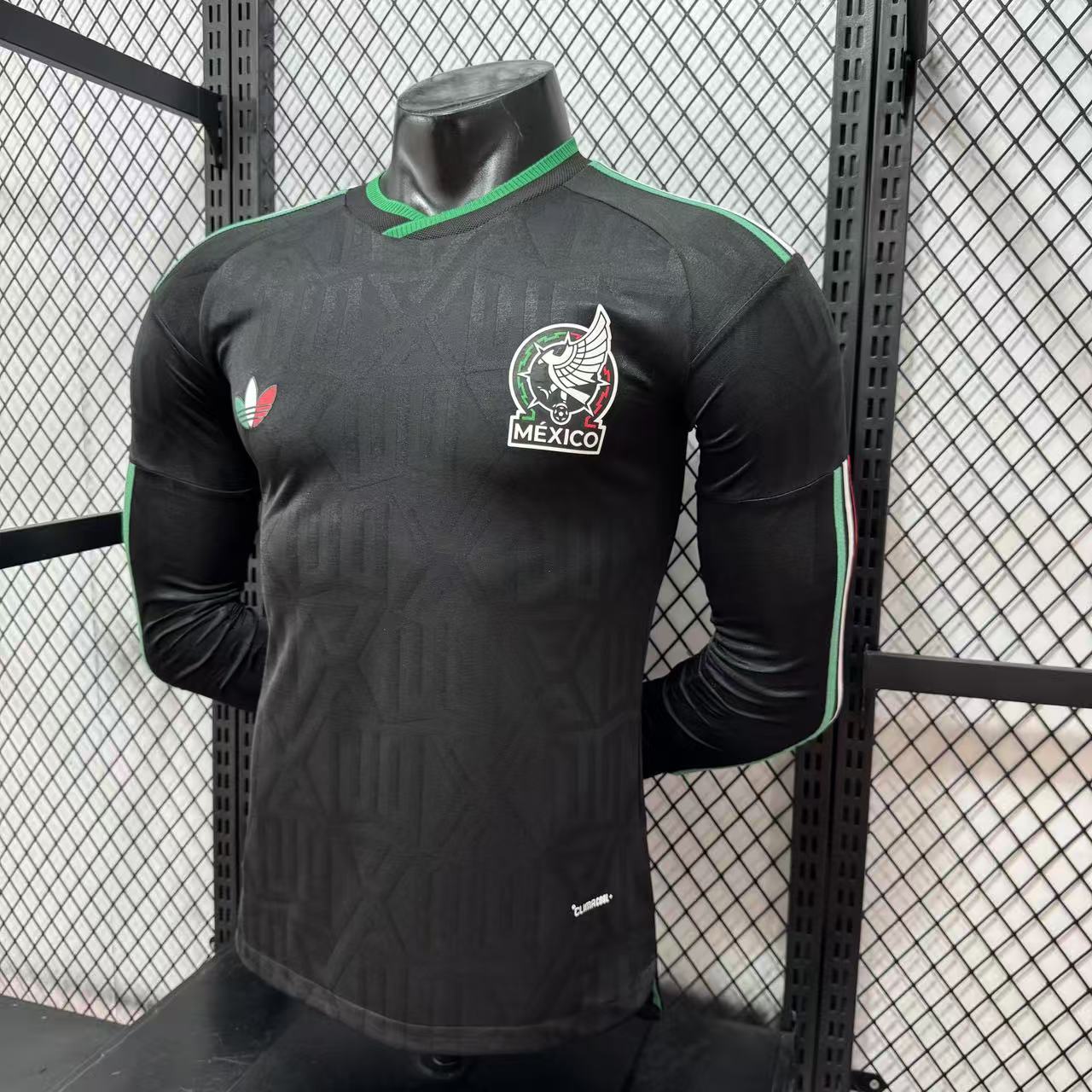 2026-27 Mexico Second Away Long-Sleeve Jersey – Player Version