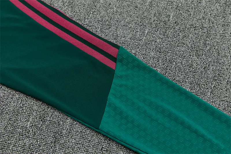 2026-27 Real Madrid Dark Green Half-Zip Training Jersey