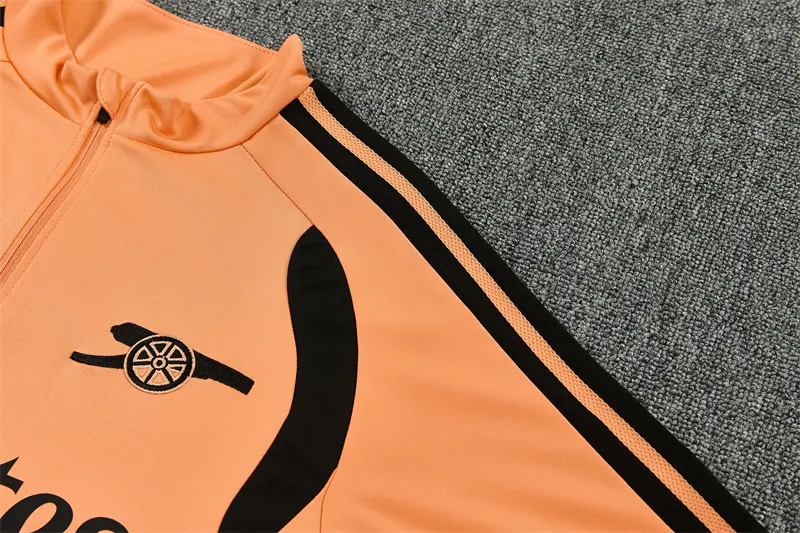 2026-27 Arsenal Orange Half-Zip Training Jersey