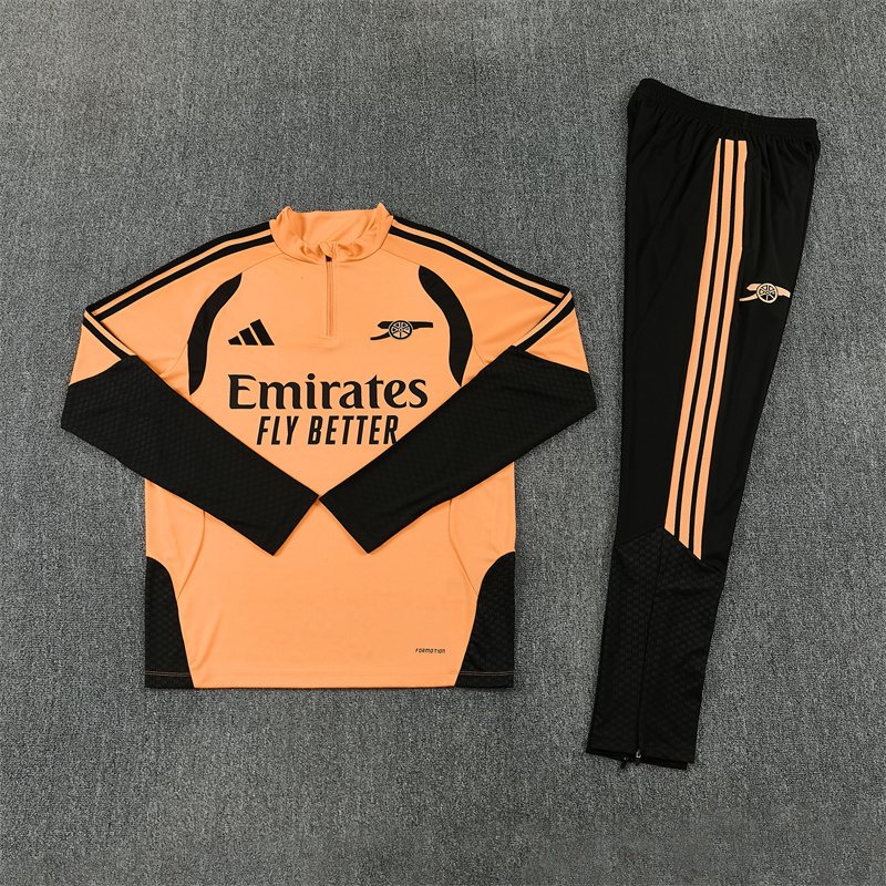 2026-27 Arsenal Orange Half-Zip Training Jersey