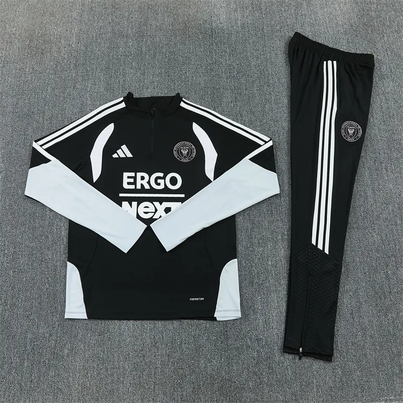 2026-27 Miami Black Half-Zip Training Jersey