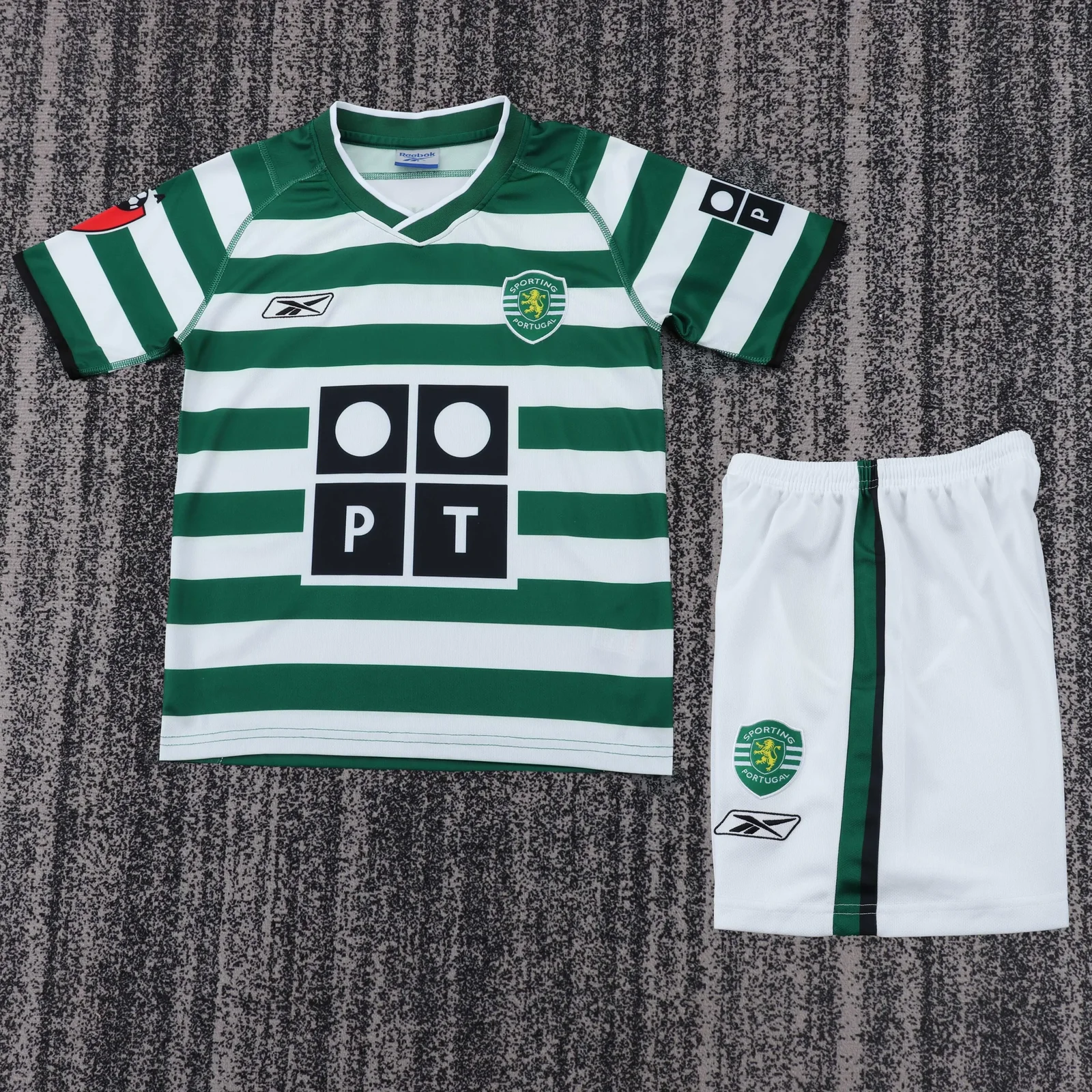 2003-04 Lisbon Home Retro Jersey - Kids