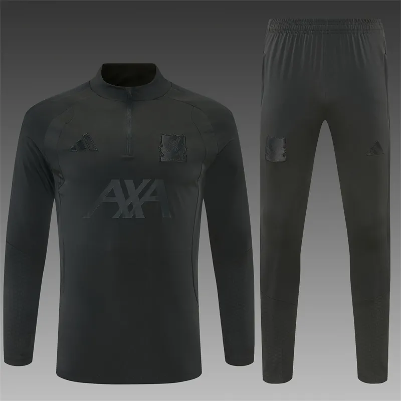 2026-27 Liverpool Black Half-Zip Training Jersey