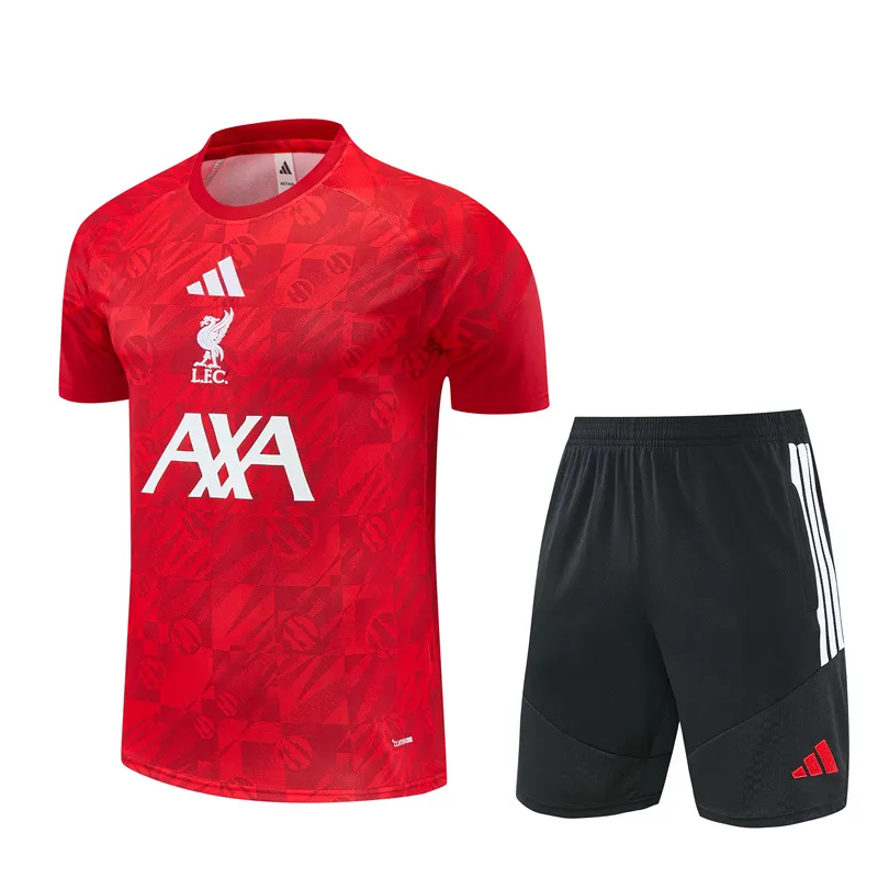 2026-27 Liverpool Red Short-Sleeve Training Kit