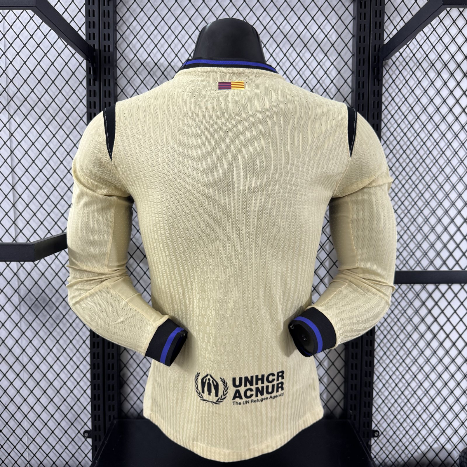 2025-26 Barcelona Away Long-Sleeve Jersey - Player Version