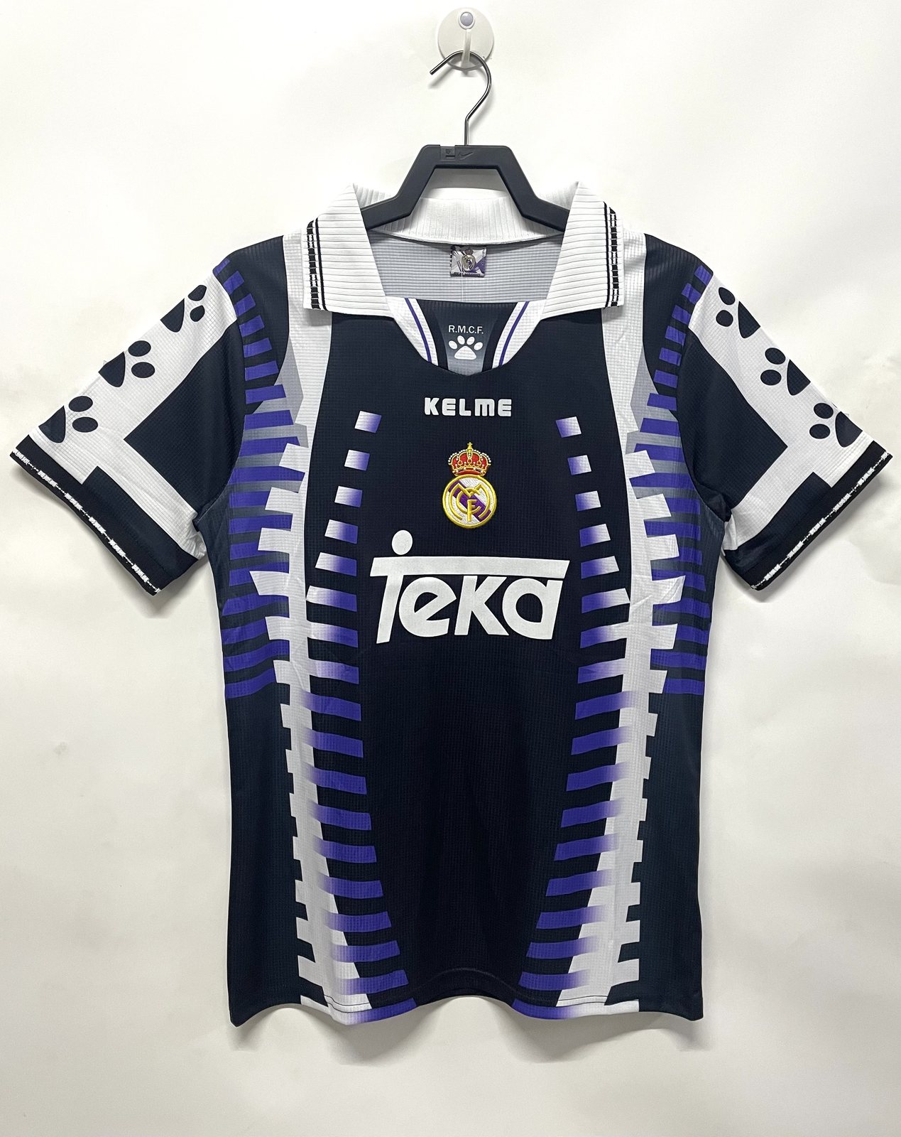 1997-98 Real Madrid Second Away Retro Jersey