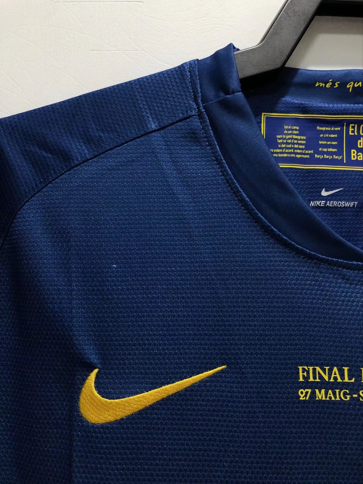 2008-09 Barcelona Home Retro Jersey - Champions League Edition