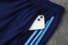 2025-26 Real Madrid Light Blue [Camouflage] Short Sleeve Training Jersey