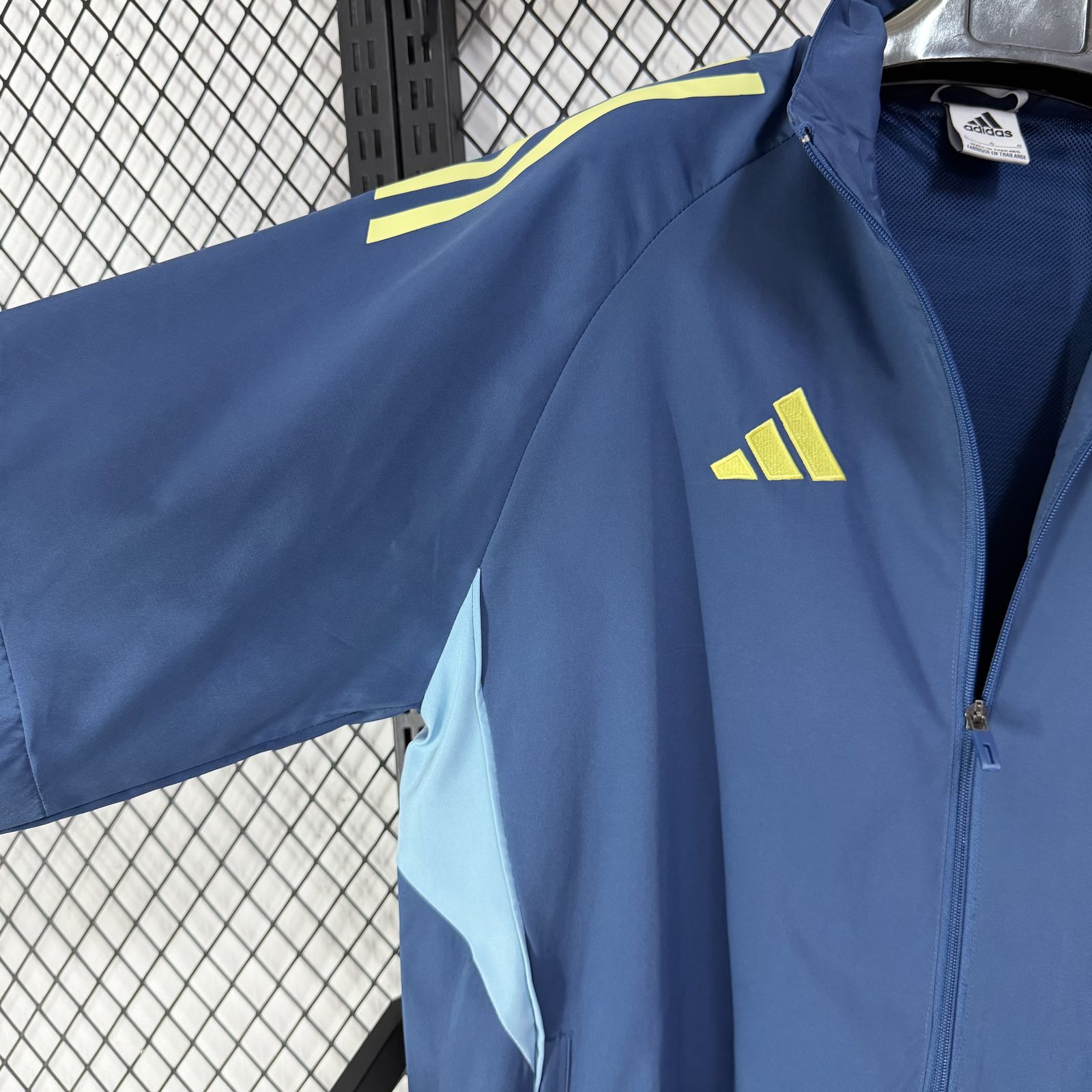 2025-26 Cougars Blue Training Waterproof Windbreaker