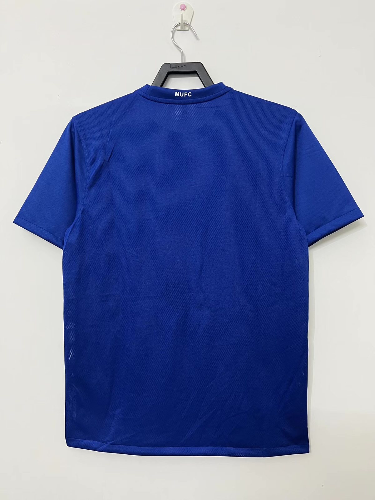 2008-09 Manchester United second away blue retro jersey