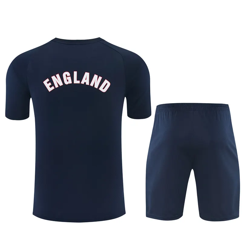 2026-27 England Royal Blue Short-Sleeve Training Jersey