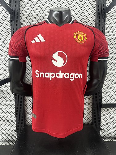 2025-26 Manchester United Home Shirt - Player Edition