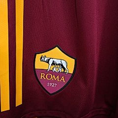 2025-26 AS Roma Home Shorts - Player Edition