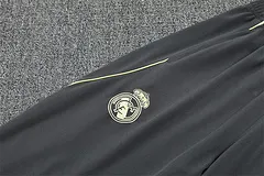 2025-26 Real Madrid dark grey half-zip training jersey