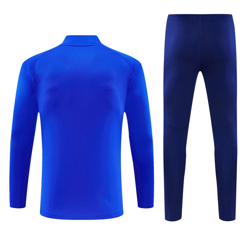 2026-27 Marseille Blue Half-Zip Training Jersey