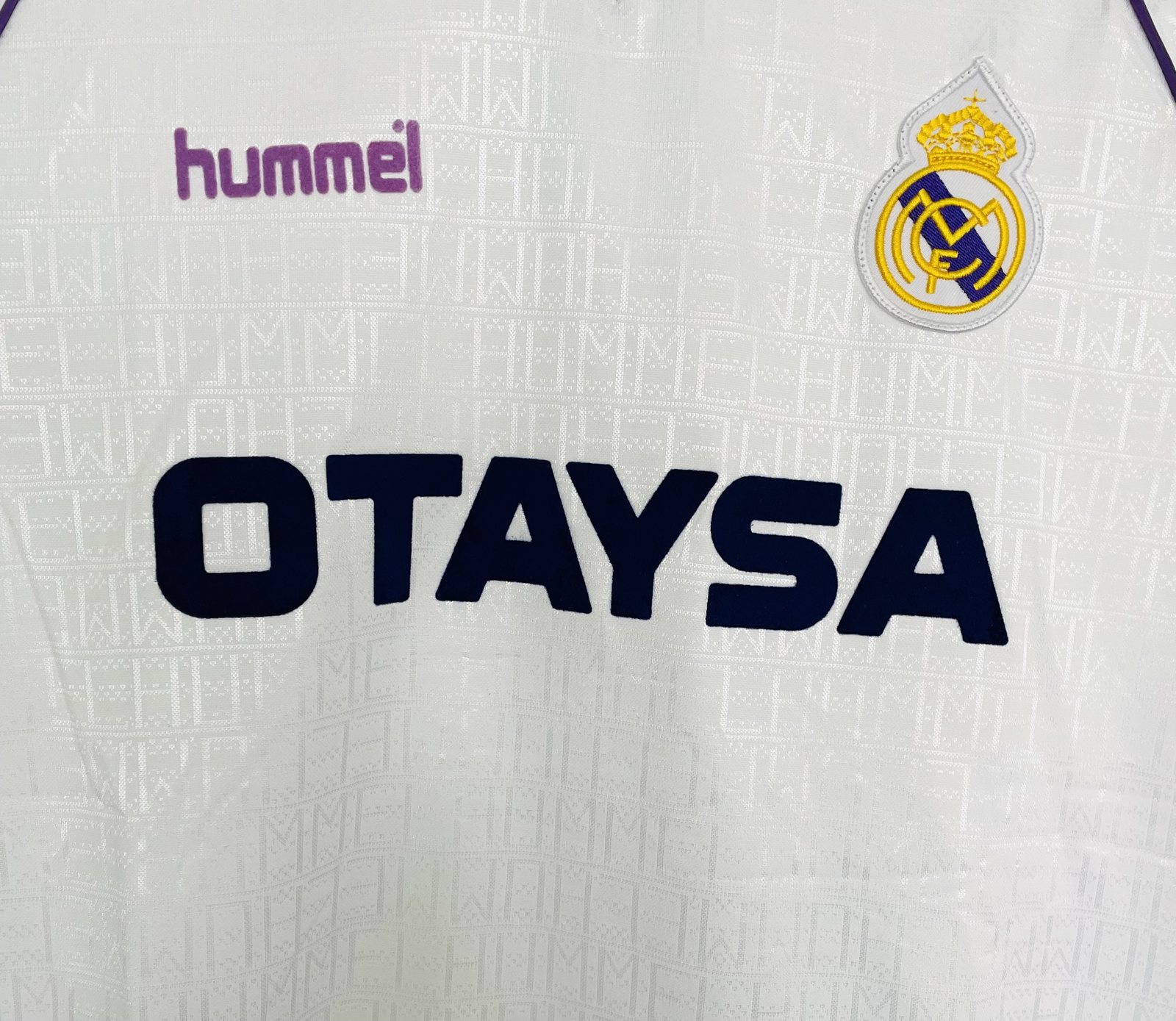 1990-92 Real Madrid Home Retro Jersey