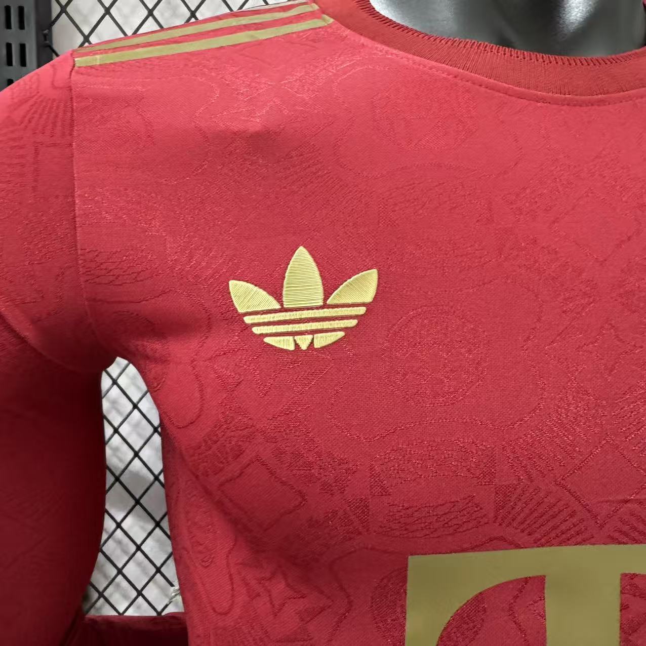 2025-26 Bayern Munich 125th Anniversary Long-Sleeve Jersey – Player Version