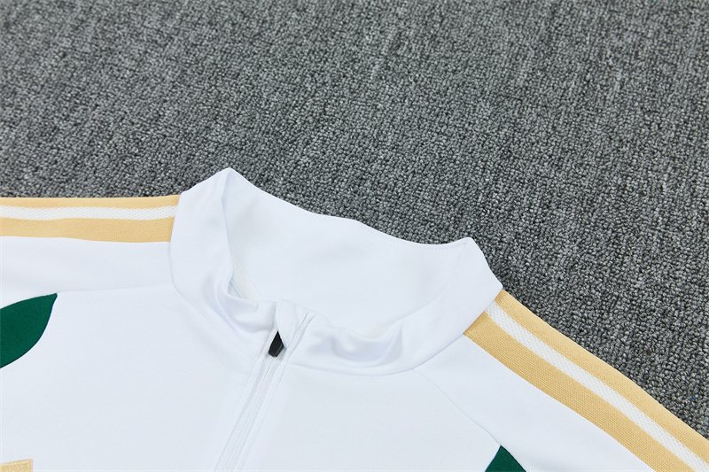 2026-27 Italy White Half-Zip Training Jersey