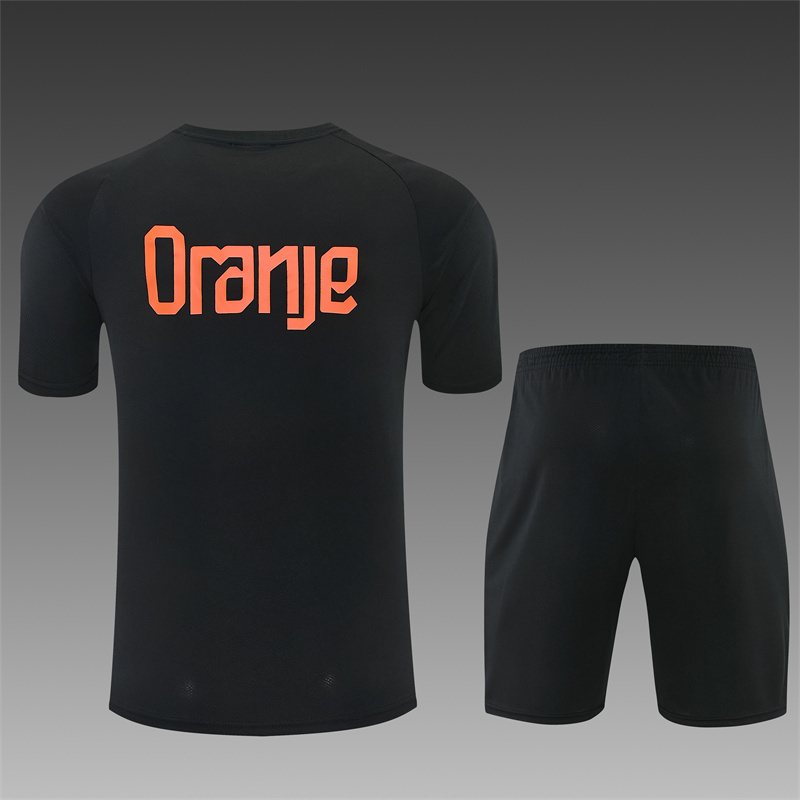 2026-27 Netherlands Black Short-Sleeve Training Jersey