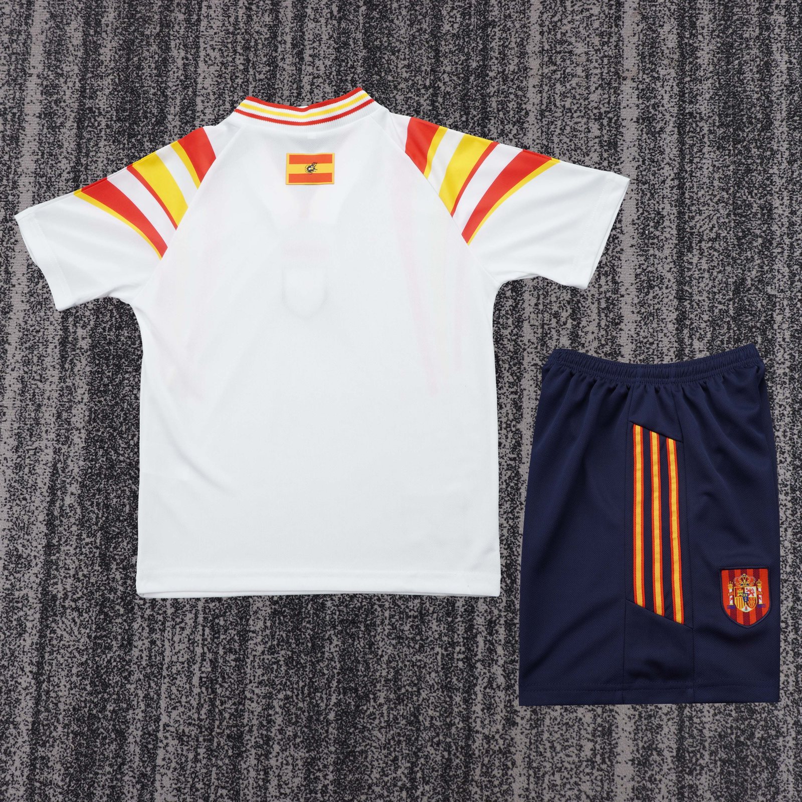 1996 Spanish Second Away Retro Jersey – Kids