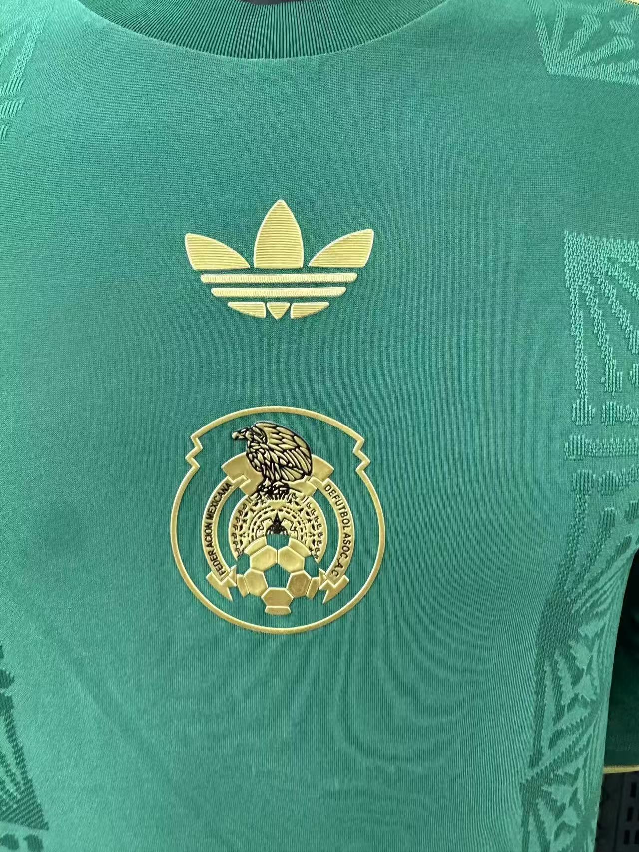 2025-26 Mexico Gold Cup Edition Long-Sleeve Jersey – Player Version