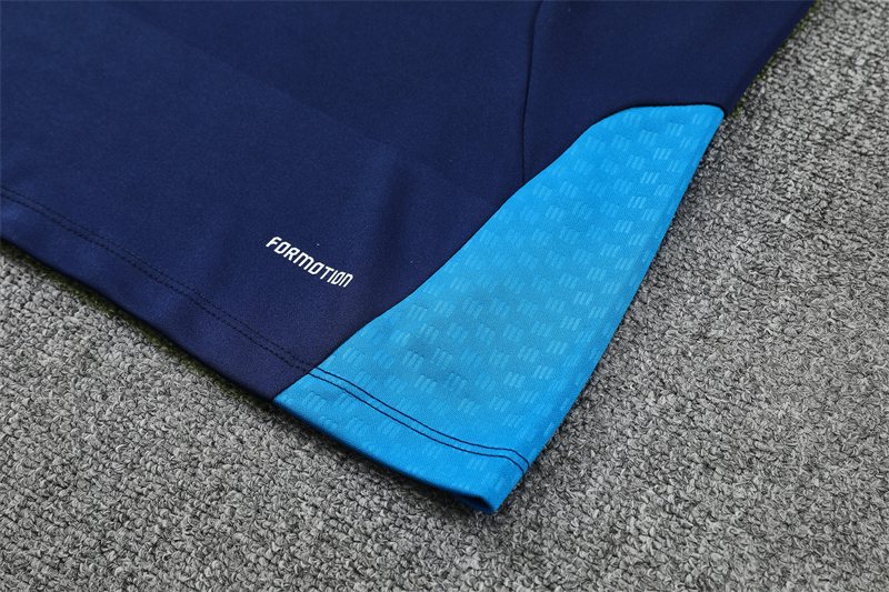 2026-27 Spain Royal Blue Half-Zip Training Jersey