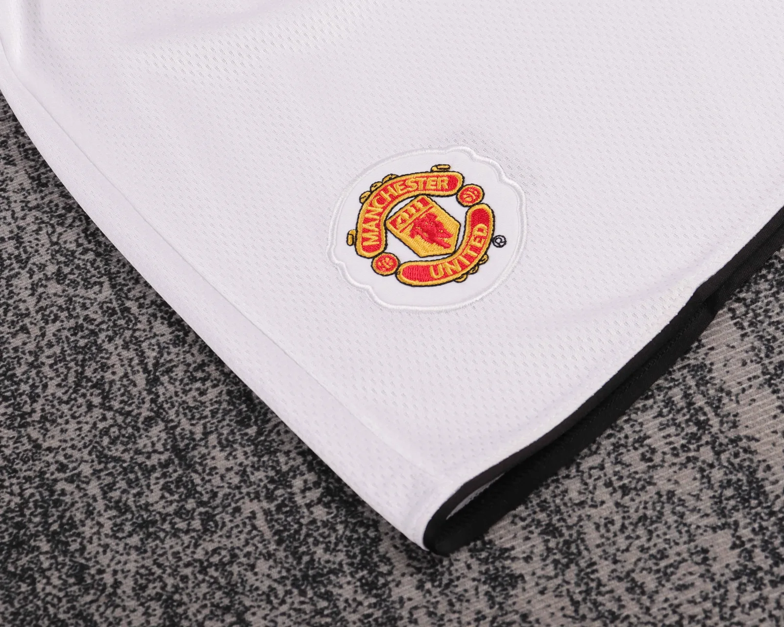 2007-08 Manchester United Away Retro Shirt Black - Kids Sizes