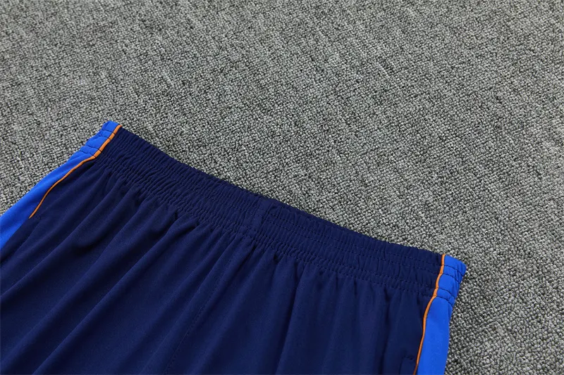 2026-27 France Royal Blue Half-Zip Training Jersey