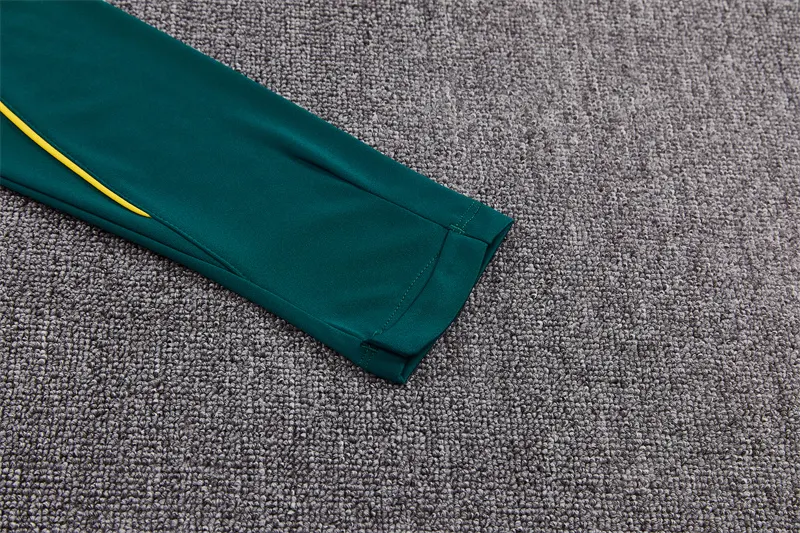 2026-27 Brazil Dark Green Half-Zip Training Jersey