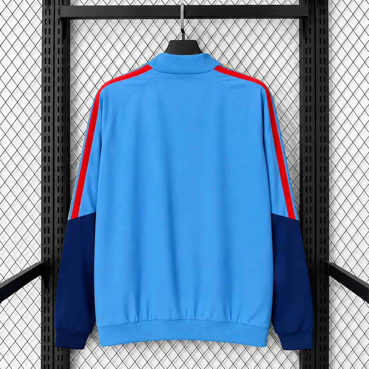 2026-27 Spain Sky Blue Waterproof Windbreaker