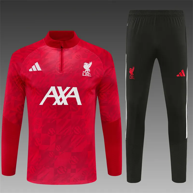 2026-27 Liverpool Red Half-Zip Training Kit