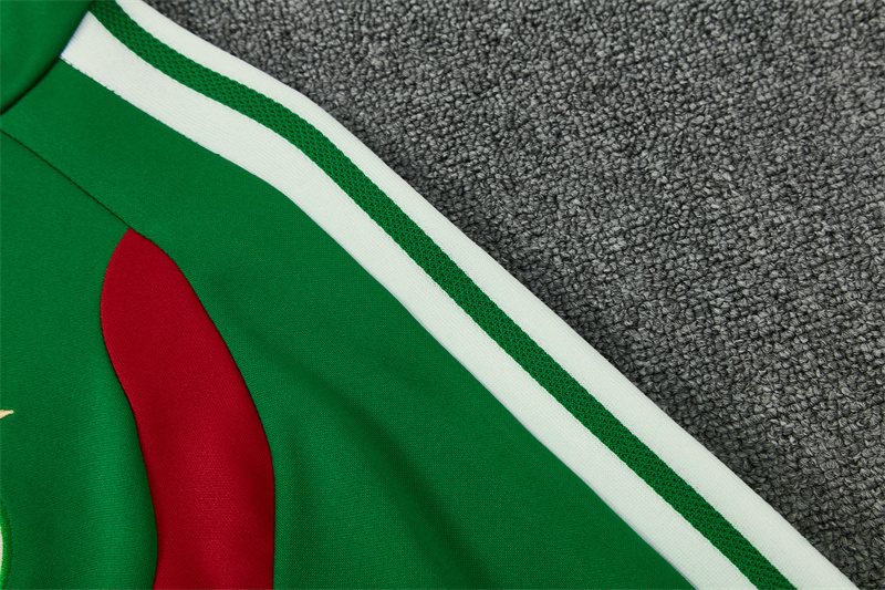 2026-27 Algeria Green Half-Zip Training Jersey